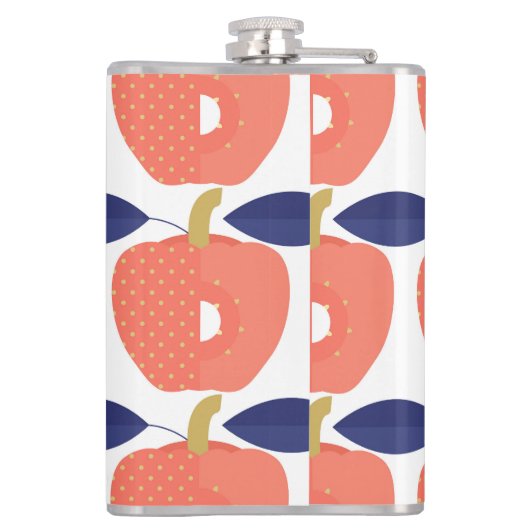 Red Paprika: Naadloos geïnspireerd op kruiden. Heupfles (Achterkant)