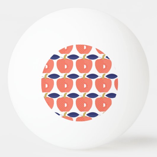 Red Paprika: Naadloos geïnspireerd op kruiden. Pingpongbal (Voorkant)