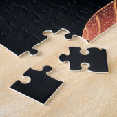 Red Parrot aan de tak van een boom van Ito Jakuchu Legpuzzel (Zijkant)