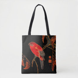 Red Parrot Fine Art Tote Bag
