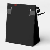 Red Party Sparkles 18e verjaardag gunst Bedankdoosjes (Achterkant)