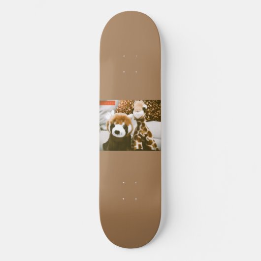Red&Patch Skateboard (Voorkant)