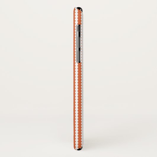 Red Pattern Case-Mate iPhone Case (Achterkant/links)