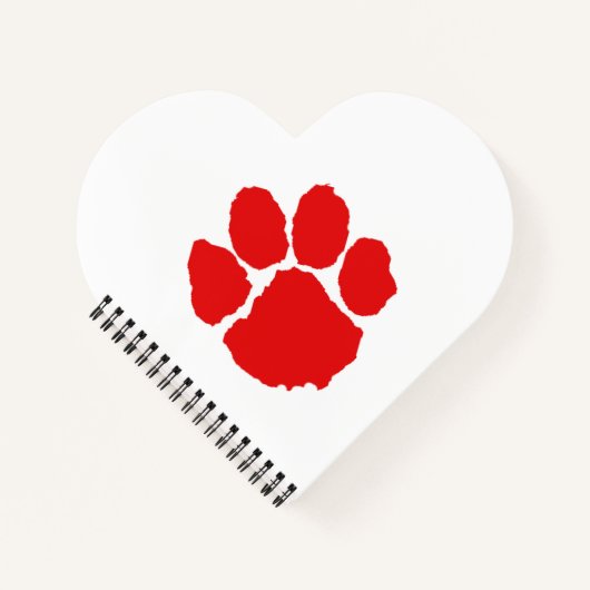 Red Paw Koffie Notitieboek (Voorkant)