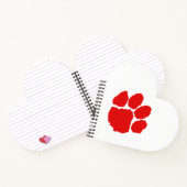 Red Paw Koffie Notitieboek (Binnen)