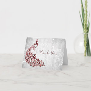 Red Peacock - Hartelijk dank Kaart