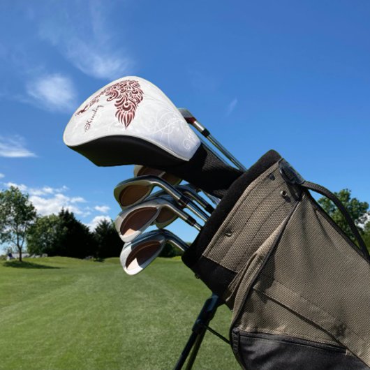 Red Peacock Persoonlijk Golf Head-Hoesje Golfheadcover