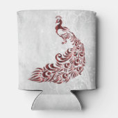 Red Peacock persoonlijke Koelbox Blikjeskoeler (Achterkant)
