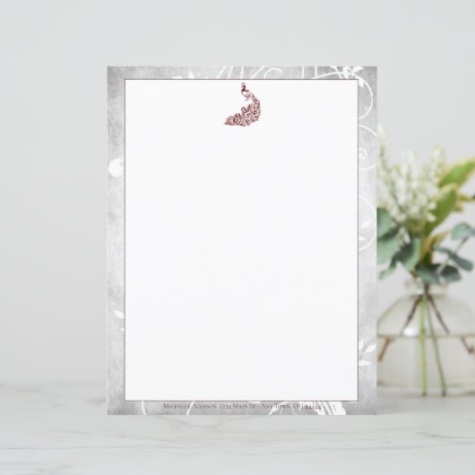 Red Peacock Stationery (Staand voorkant)