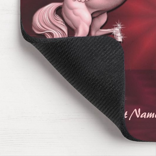 Red Pegasus reflecteert Muismat (Hoek)