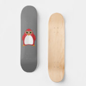 Red Penguin Persoonlijk Skateboard (Voorkant)