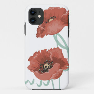 Red Peonies iPhone 5 Hoesje