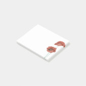 Red Peonies Post-it Notes (Schuin)