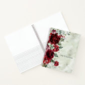 Red Peony Epiphany-laptop Notitieboek (Binnen)