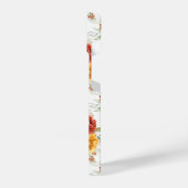 Red Peony Flower Bouquet Pattern iPhone Hoesje (Linkerkant)