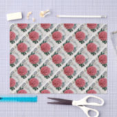 Red Peony Map Tissuepapier (Craft)