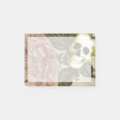 Red Peony Steampunk Post-it® Notes (Voorkant)
