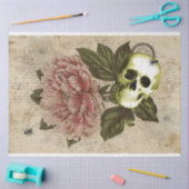 Red Peony Steampunk Tissuepapier (Craft)