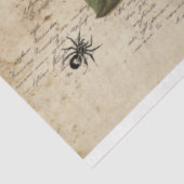 Red Peony Steampunk Tissuepapier (Detail)