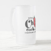 Red Pepper Chili Cook Off Contest Matglas Bierpul (Voorkant links)