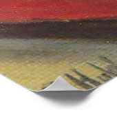 Red Pepper Chili Kitchen Recipe Poster (Hoek)