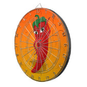 Red Pepper Diva Jigzaag Puzzle Dartbord (Voorkant Rechts)
