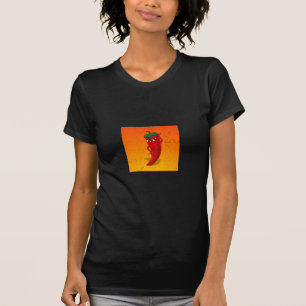 Red Pepper Diva Jigzaag Puzzle T-shirt