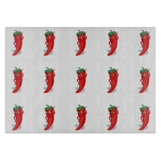 Red Pepper Diva Snijplank (Voorkant)