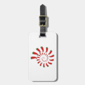 Red Pepper Diva Spiral Bagagelabel (Voorkant verticaal)