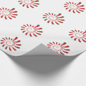 Red Pepper Diva Spiral Cadeaupapier (Hoek)