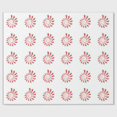 Red Pepper Diva Spiral Cadeaupapier (Vlak)