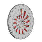 Red Pepper Diva Spiral Dartbord (Voorkant Links)