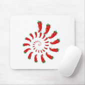 Red Pepper Diva Spiral Muismat (Met muis)