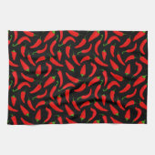 Red Pepper Fun Theedoek (Horizontaal)