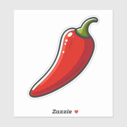 Red Pepper Sticker (Vel)
