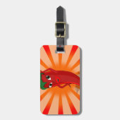 Red Pepper Superstar Bagagelabel (Voorkant verticaal)