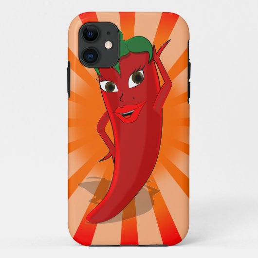 Red Pepper Superstar Case-Mate iPhone Case (Achterkant)
