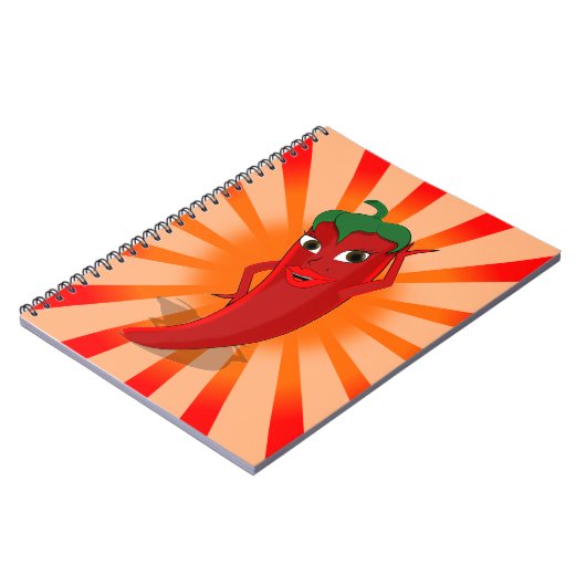 Red Pepper Superstar Notitieboek (Linkerzijde)