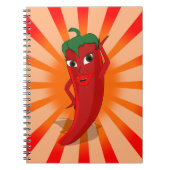 Red Pepper Superstar Notitieboek (Voorkant)
