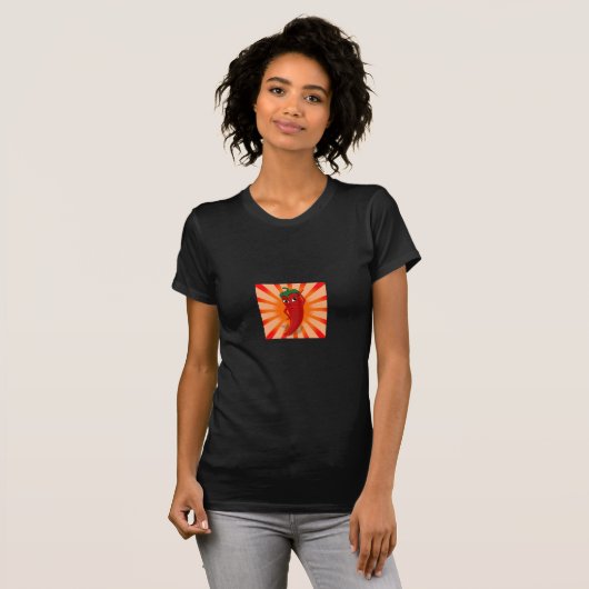 Red Pepper Superstar T-shirt (Voorkant volledig)