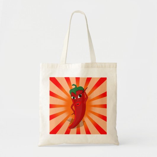 Red Pepper Superstar Tote Bag (Voorkant)