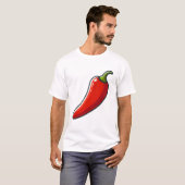 Red Pepper T-shirt (Voorkant volledig)