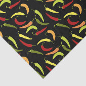 Red Peppers Cinco de Mayo Mexican Hot Spicy Food Tissuepapier (Detail)