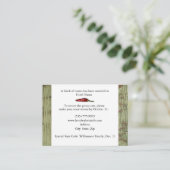 Red Peppers Hotel Accommodatie Enclosure Cards Informatiekaartje (Staand voorkant)