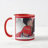 Red personaliseer de Mok van de Coffee van het Mal (Links)