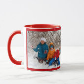 Red personaliseer de Mok van de Coffee van het Mal (Links)