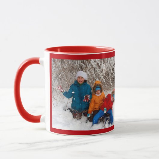Red personaliseer de Mok van de Coffee van het Mal (Links)