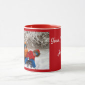 Red personaliseer de Mok van de Coffee van het Mal (Midden)