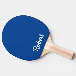 Red Personalized Name Ping Pong Paddle Tafeltennisbatje