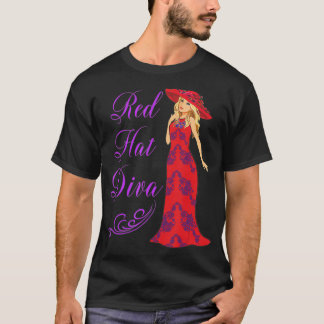 Red Pet Diva  Style Cadeaus T-shirt